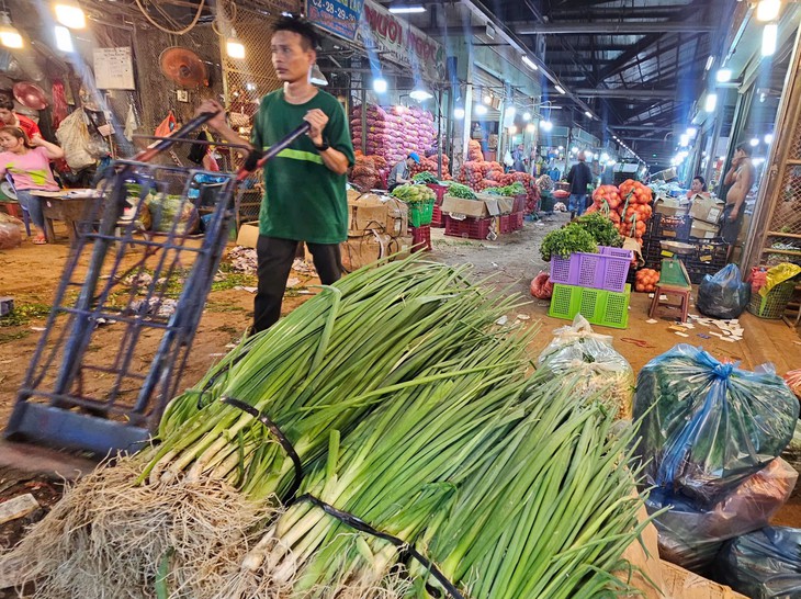 Vùng sản xuất bị ngập, sản lượng rau củ giảm mạnh, nhưng giá còn 'chấp nhận được' - Ảnh 3.