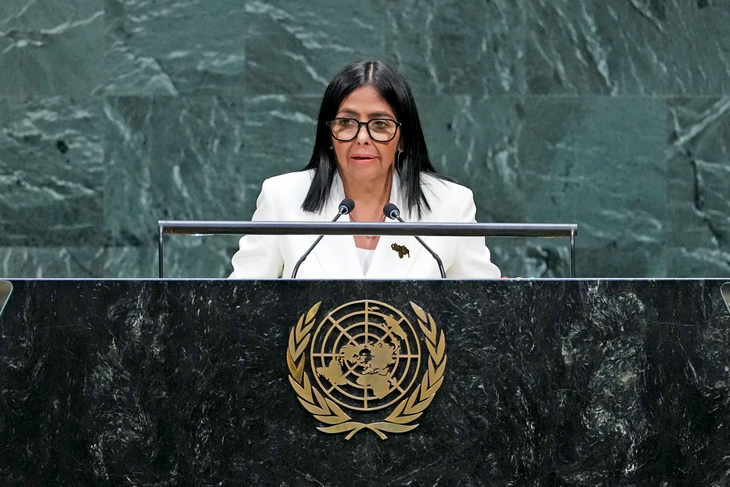Tổng thống lâm thời Venezuela cảm ơn ông Trump, tuyên bố đất nước đang 'tái sinh' - Ảnh 2.