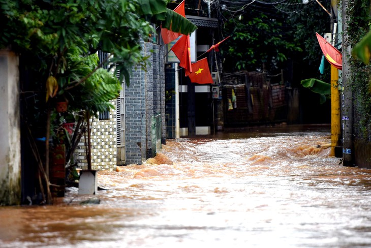 Lũ sông Buông tràn về, khu dân cư cạnh cao tốc ở Đồng Nai lại ngập - Ảnh 3.