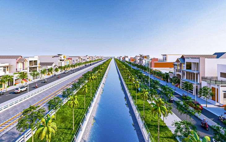 Suối Linh Tây sẽ thay đổi thế nào để giảm ngập khu vực Linh Đông - Lý Tế Xuyên? - Ảnh 1.