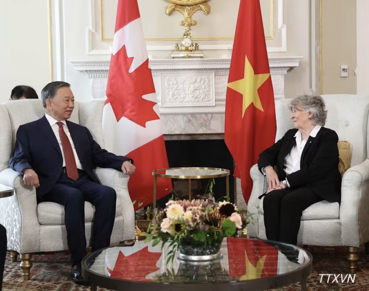Tổng Bí thư, Chủ tịch nước Tô Lâm hội kiến Toàn quyền Canada - Ảnh 2.