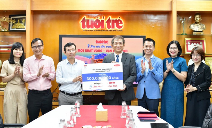 Công ty Bảo hiểm Daiichi Việt Nam hỗ trợ 300 triệu đồng cho Tiếp sức đến trường - Ảnh 4.