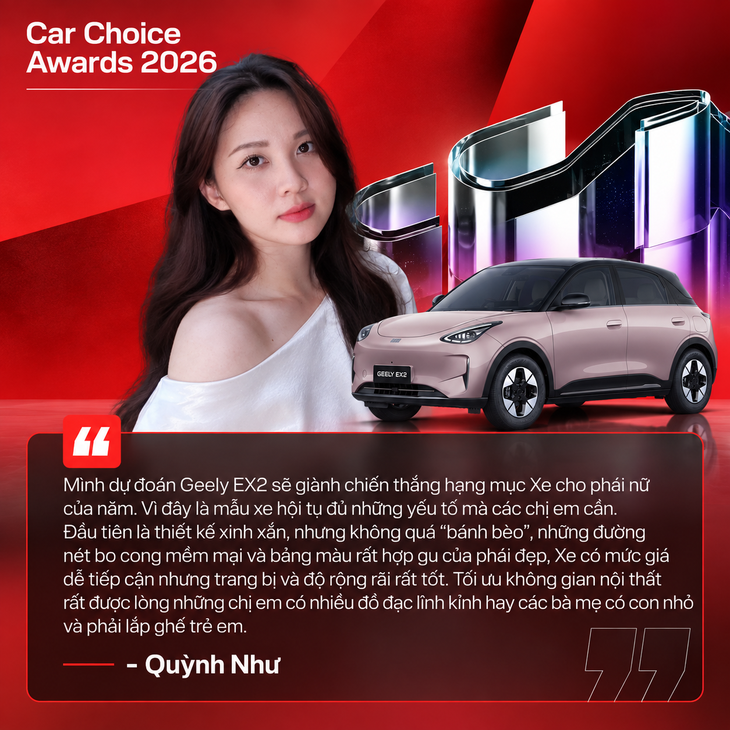 Dàn KOC ngành xe gọi tên loạt ‘ứng cử viên’ tại Car Choice Awards 2026: Bất ngờ từ xe Trung Quốc đến những ‘tượng đài’ cơ khí thuần chất! - Ảnh 11.