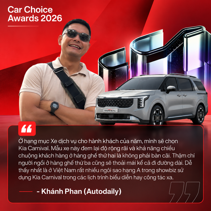 Dàn KOC ngành xe gọi tên loạt ‘ứng cử viên’ tại Car Choice Awards 2026: Bất ngờ từ xe Trung Quốc đến những ‘tượng đài’ cơ khí thuần chất! - Ảnh 9.