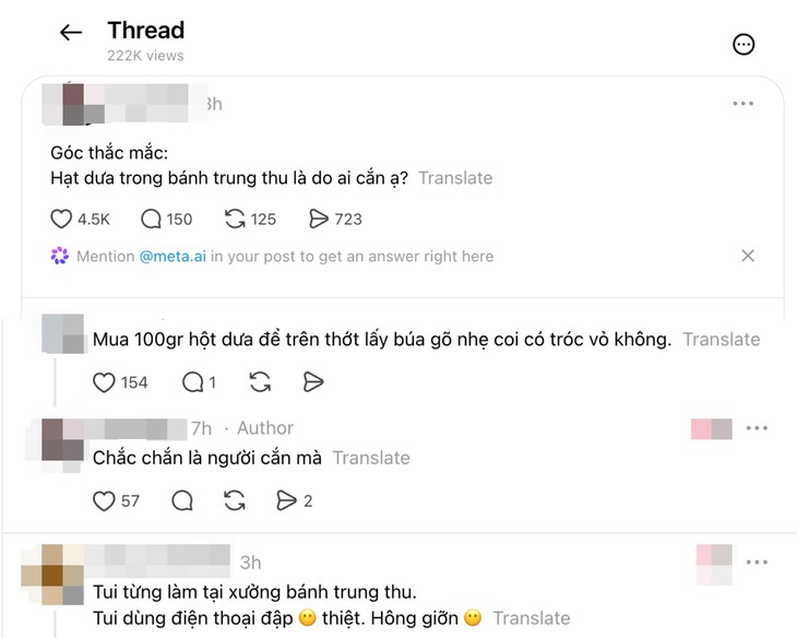 Những câu hỏi vô tri nhưng hot: Hạt dưa trong bánh trung thu do ai cắn - Ảnh 2.
