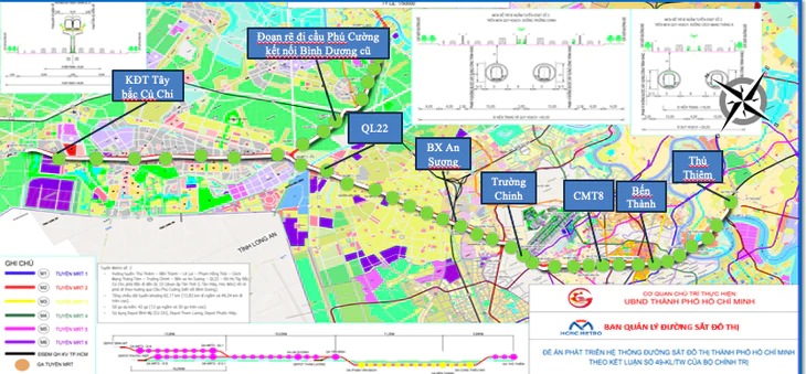 Chủ tịch UBND TP.HCM đề nghị nghiên cứu metro số 2 dọc quốc lộ 22 nối đến ranh tỉnh Tây Ninh - Ảnh 2.