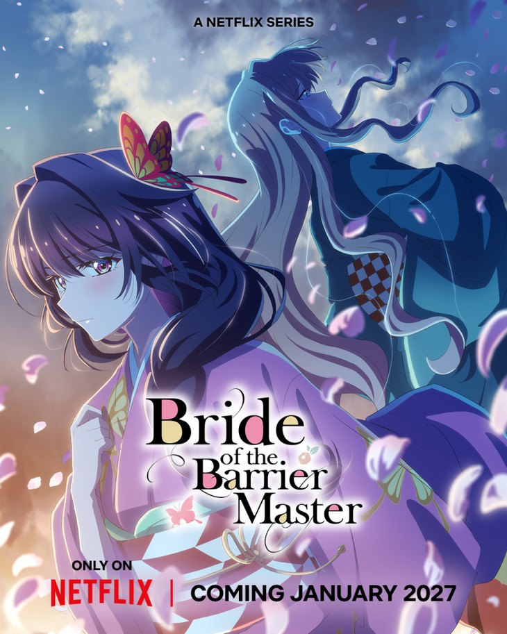Anime 'Bride of the Barrier Master' lên Netflix tháng 1-2027, hé lộ trailer mới - Ảnh 1.