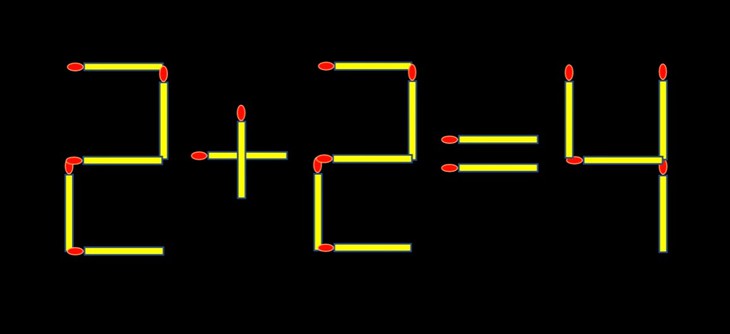Thử tài IQ: Di chuyển một que diêm để 7+9=13 thành phép tính đúng - Ảnh 1.