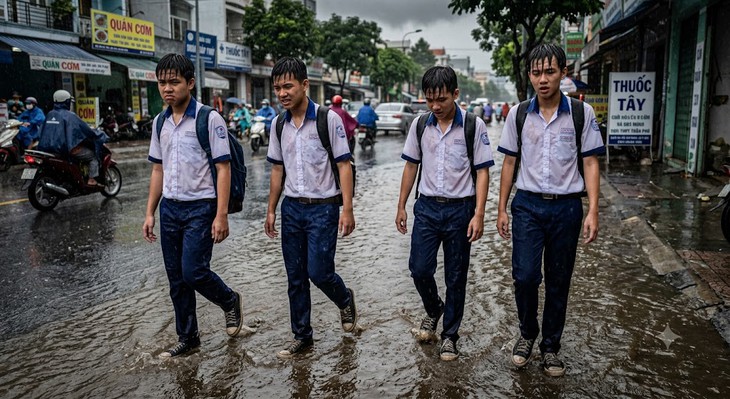 Quy định mang giày ba ta đến trường là chưa phù hợp - Ảnh 1.