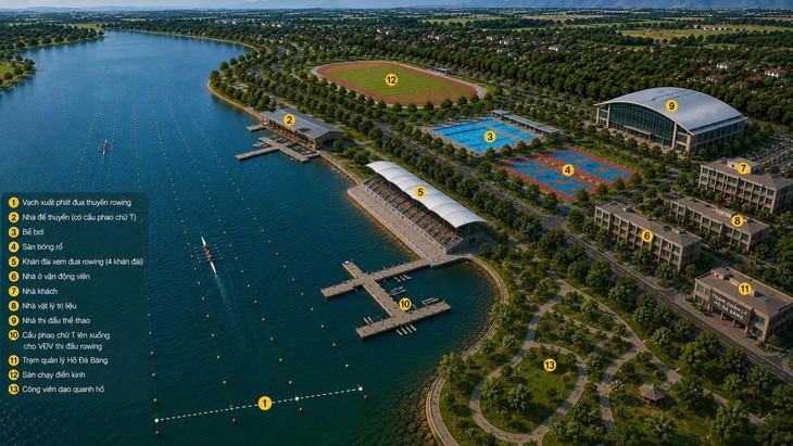 Tấm huy chương Asiad lịch sử và tương lai đua thuyền TP . HCM năm 2026 - Ảnh 1.