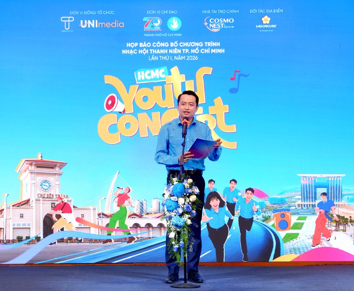 Lần đầu TP.HCM tổ chức chương trình nhạc hội thanh niên - HCMC Youth Concert - Ảnh 2.