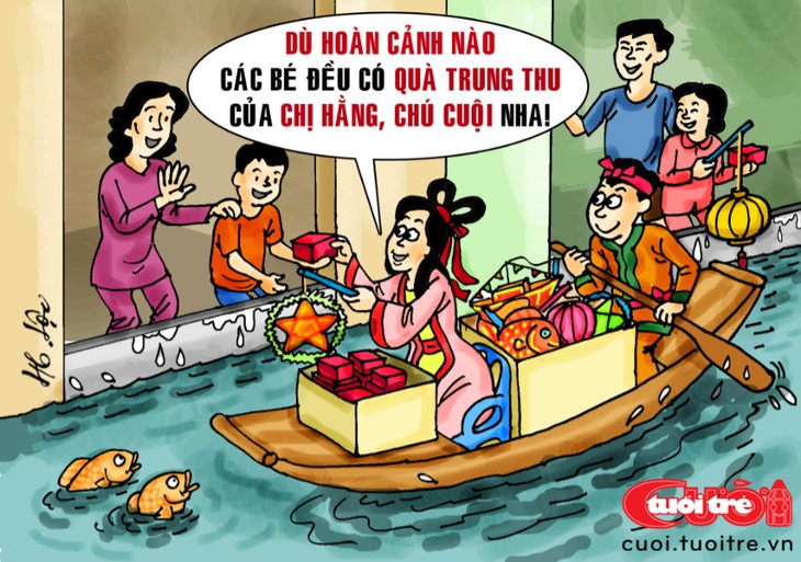 Chị hằng, chú Cuội cam kết 'mưa cực đoan' vẫn có Trung thu - Ảnh 1.