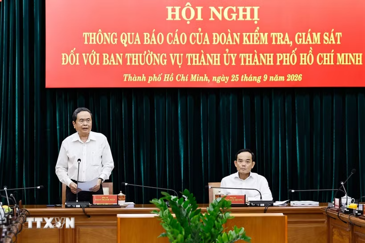 Chủ tịch Quốc hội Trần Thanh Mẫn: Phân cấp nhưng không được dẫn tới phân tán trách nhiệm - Ảnh 1.