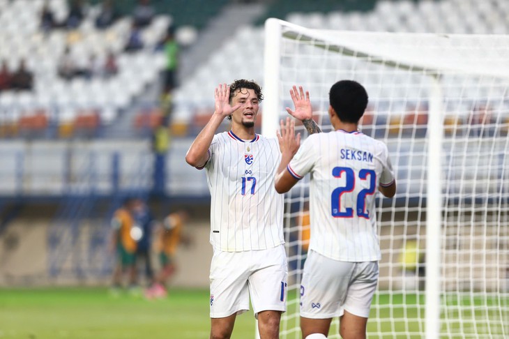 Pakistan - Thái Lan (Hết hiệp 1) 0-2: Lợi thế lớn cho Thái Lan - Ảnh 1.