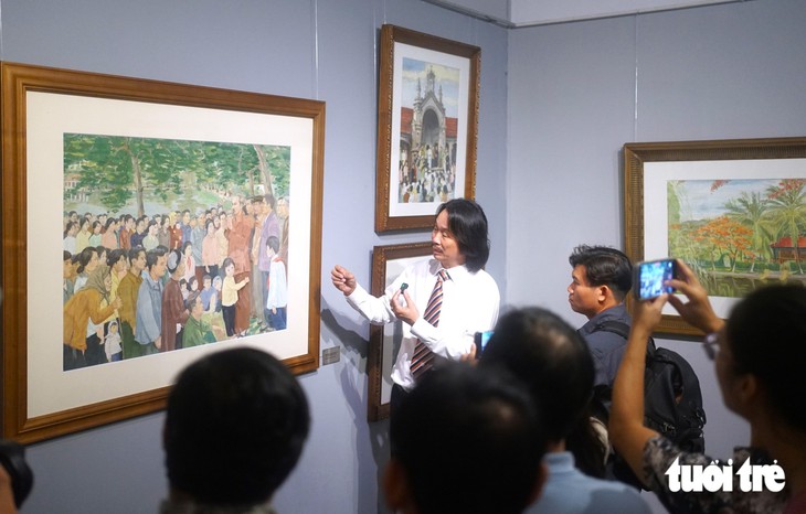 ‘Đất nước mùa xuân’ và cuộc hẹn với phương Nam của cố họa sĩ Văn Giáo - Ảnh 2.