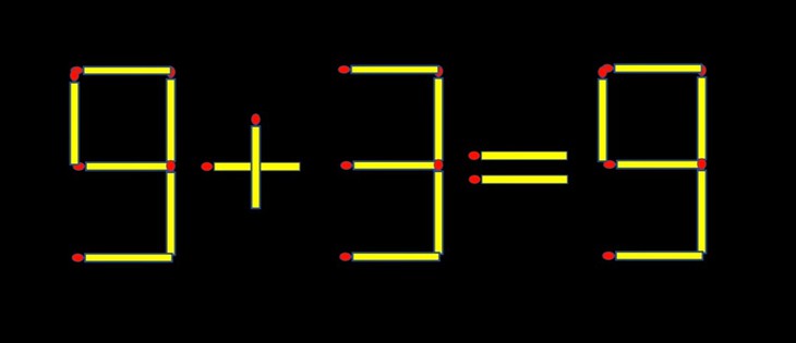 Thử tài IQ: Di chuyển một que diêm để 15+9=6 thành phép tính đúng - Ảnh 2.