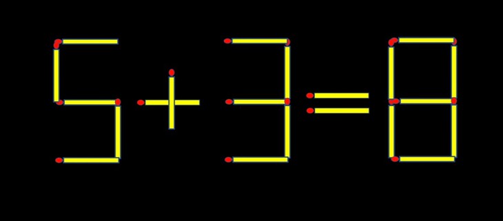 Thử tài IQ: Di chuyển một que diêm để 15+9=6 thành phép tính đúng - Ảnh 1.