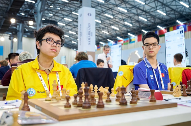 Tuyển nam cờ vua Việt Nam tại Olympiad 2026: Thành công vượt kỳ vọng - Ảnh 1.