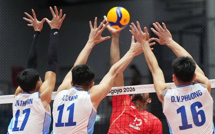 Bóng chuyền nam Việt Nam suýt gây bất ngờ tại Asiad 20 - Ảnh 3.