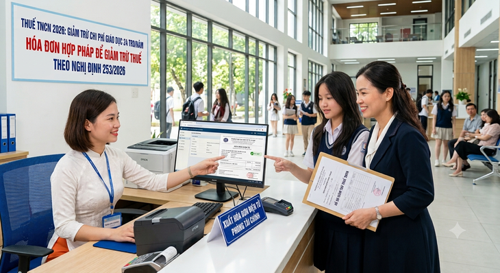 Nộp học phí không có hóa đơn, nhiều phụ huynh lo mất quyền giảm trừ thuế - Ảnh 2.