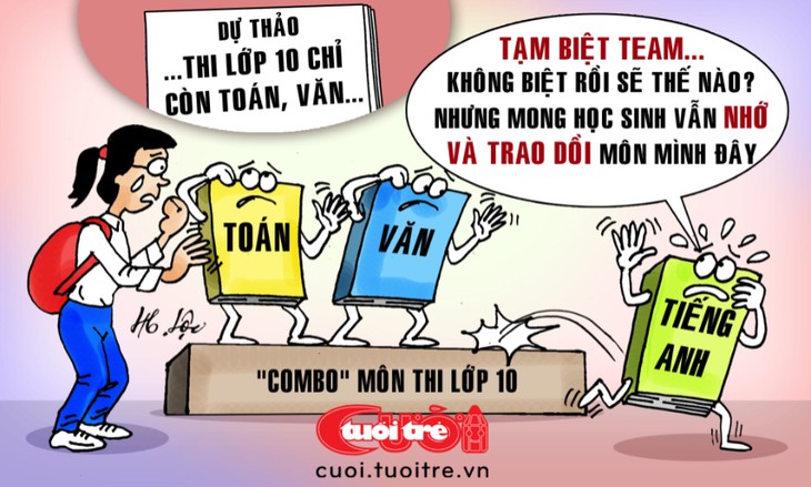 Tiếng Anh sắp rời “combo” thi lớp 10? - Ảnh 1.