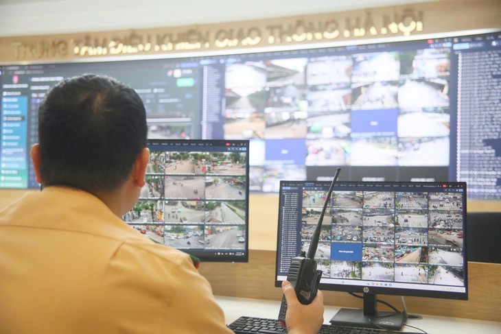 Camera AI ở Hà Nội phát hiện hơn 4.000 vi phạm giao thông trong 1 tuần - Ảnh 1.