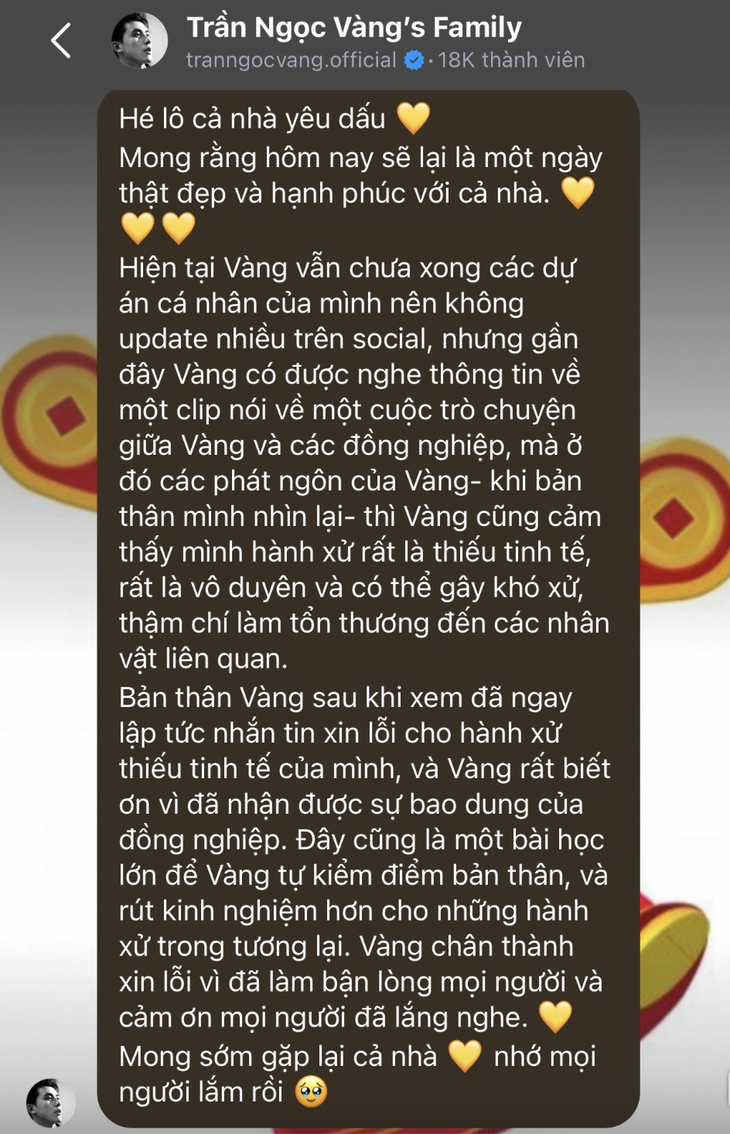 Chuyện quá khứ của Trần Ngọc Vàng, Trường Giang bị xới lại và công lý 'phi thời gian' - Ảnh 2.