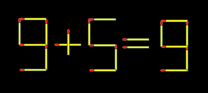 Thử tài IQ: Di chuyển một que diêm để 21+4=8 thành phép tính đúng - Ảnh 3.