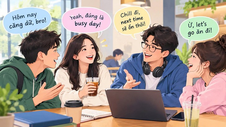 Thêm vài từ tiếng Anh thuận miệng khi nói chuyện - Ảnh 1.