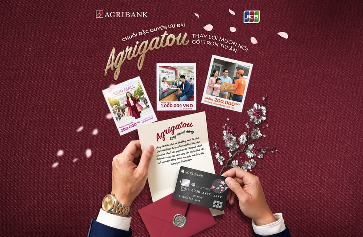 Chi 3 triệu đồng, chủ thẻ Agribank JCB được hoàn tới 1 triệu - Ảnh 1.