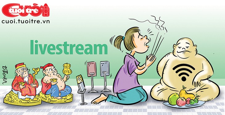 Thời livestream: Mất vía vì mất sóng - Ảnh 1.