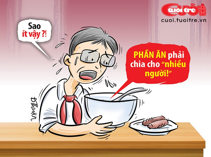 Suất ăn bán trú - Ảnh 1.