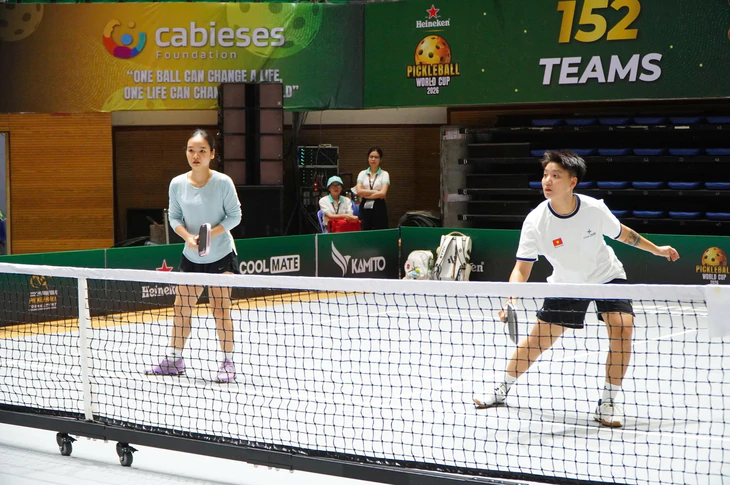 Mở cửa miễn phí Cung thể thao Tiên Sơn để cổ vũ đội tuyển Việt Nam tại Pickleball World Cup - Ảnh 2.