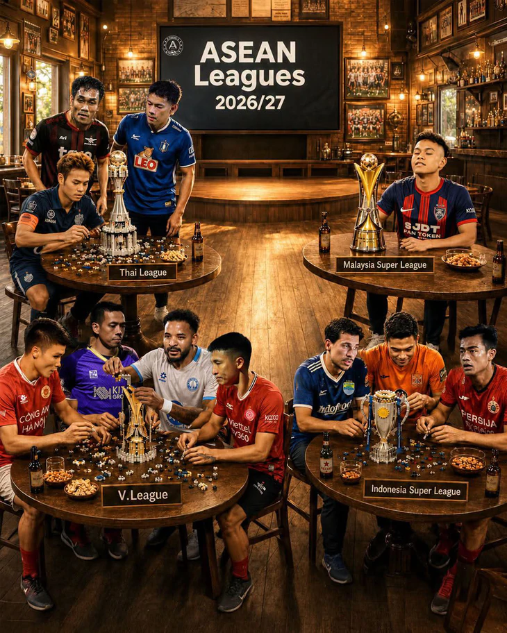 V-League ở đâu trên bảng đầu bóng đá Đông Nam Á và châu Á?  - Ảnh 2.