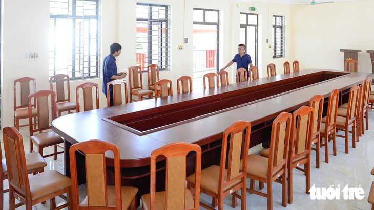 Trường nội trú hơn 123 tỉ đồng đã sạch đẹp, học sinh vùng biên xứ Thanh háo hức chờ khai giảng - Ảnh 8.