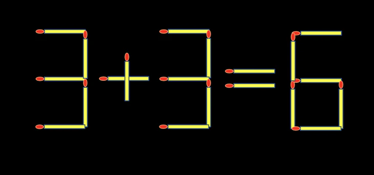 Thử tài IQ: Di chuyển một que diêm để 3+7=4 thành phép tính đúng - Ảnh 1.