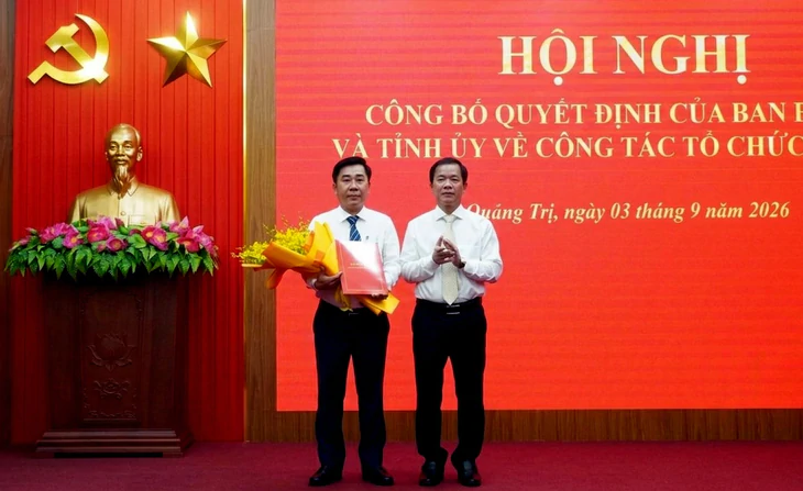 Trưởng Ban Quản lý khu kinh tế tỉnh Quảng Trị được chuẩn y vào Ban Thường vụ Tỉnh ủy - Ảnh 1.
