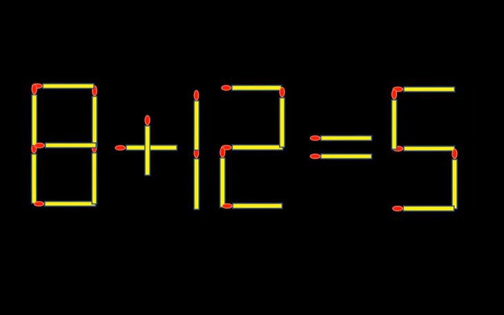 Thử tài IQ: Di chuyển một que diêm để 5+11=6 thành phép tính đúng - Ảnh 7.
