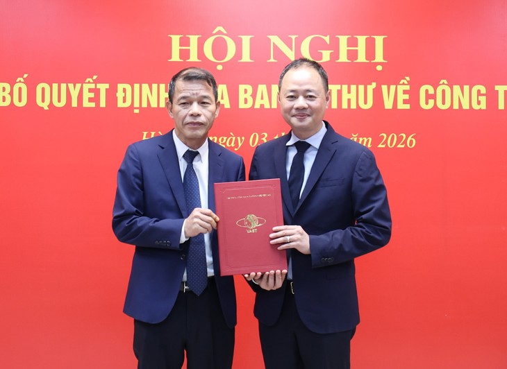 Ông Vũ Thanh Mai giữ chức Phó Chủ tịch Viện Hàn lâm Khoa học và Công nghệ Việt Nam - Ảnh 1.