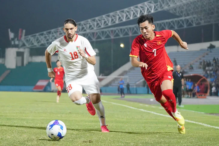 U20 Palestine - U20 Việt Nam (hiệp 1) 0-0 - Ảnh 1.