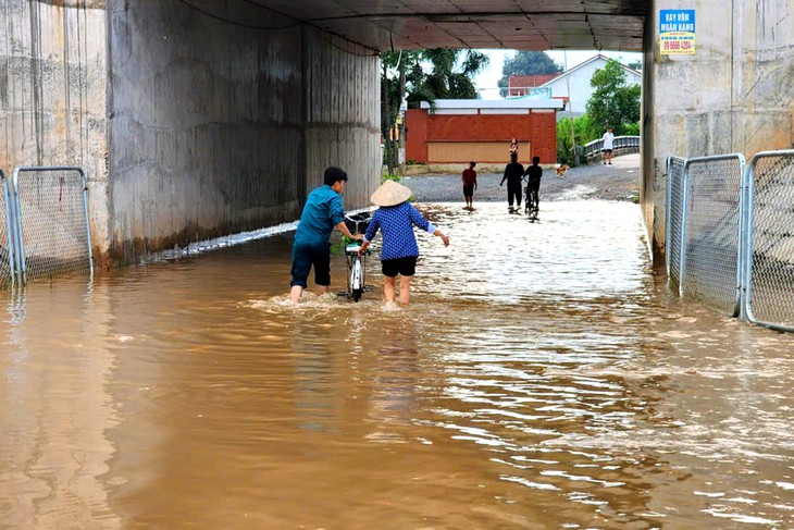 Lũ lại tràn về, khu dân cư cạnh cao tốc ở Đồng Nai thấp thỏm đón trận ngập thứ 3 - Ảnh 1.