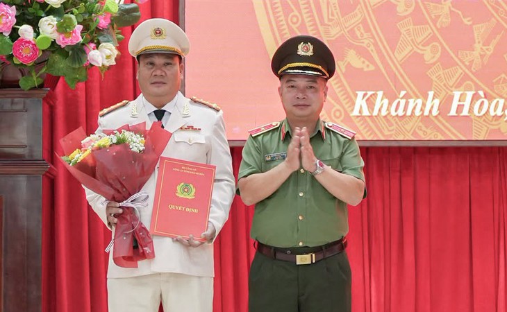Đại tá Nguyễn Mậu An giữ chức Thủ trưởng Cơ quan Cảnh sát điều tra Công an tỉnh Khánh Hòa - Ảnh 1.