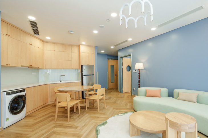 Vin Nexus Center: Trường học hạnh phúc hình trái tim và những gam màu rất 'lạ' - Ảnh 6.
