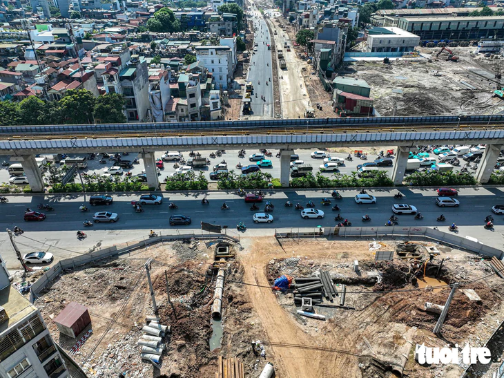 Cận cảnh vành đai 2 , 5 tại Hà Nội hoàn thiện , kết nối khu đô thị cao cấp - Ảnh 16.