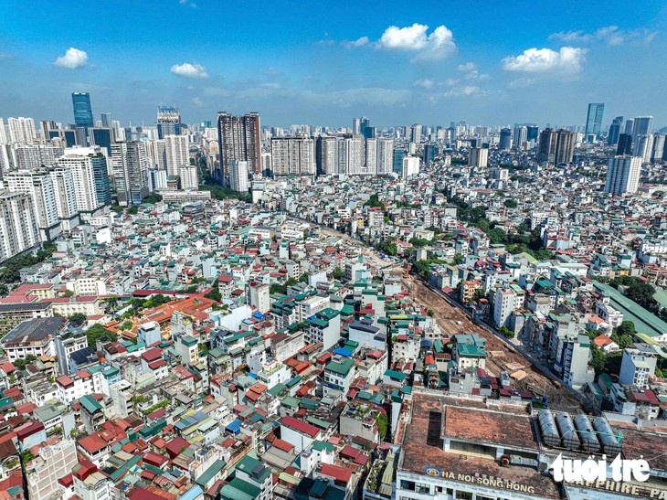 Cận cảnh vành đai 2 , 5 tại Hà Nội hoàn thiện , kết nối khu đô thị cao cấp - Ảnh 18.