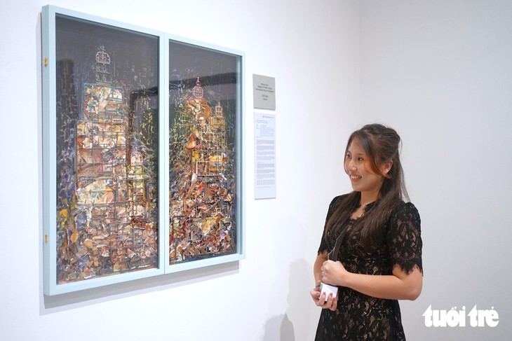 ‘Sự sống, sự chết và đèn neon’ đoạt giải UOB Painting of the Year 2026 - Ảnh 7.