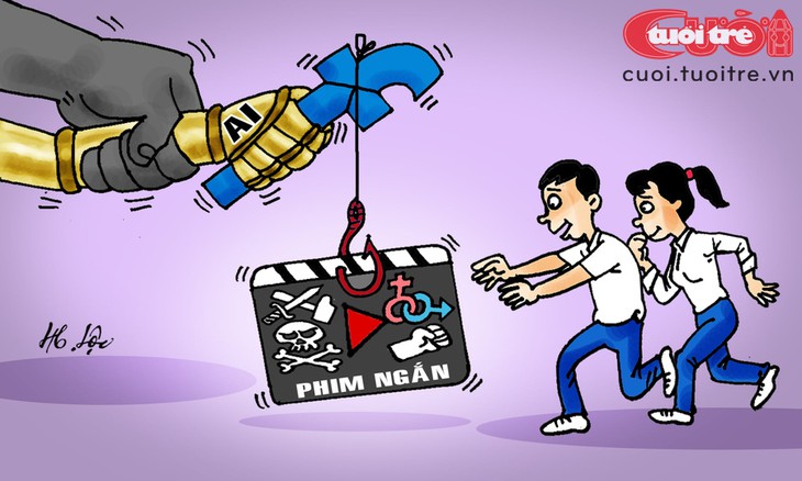 (Nháp) Phim ngắn AI: Cú móc câu kéo người xem mãi không thôi - Ảnh 1.