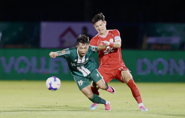 CLB Thành phố Đồng Nai đấu Thể Công -Viettel (Hiệp 1) 0-0: Đội chủ nhà thận trọng - Ảnh 1.