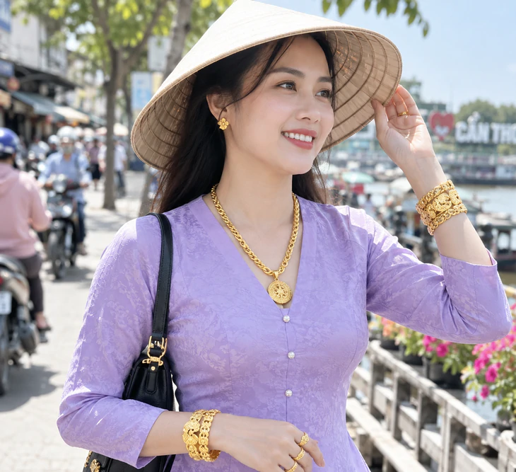 Phụ nữ miền Tây đeo vàng ra đường: Cảnh báo từ chuyên gia về nguy cơ cướp giật - Ảnh 2.