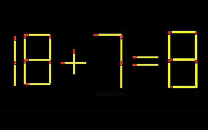 Thử tài IQ: Di chuyển một que diêm để 18+12=7 thành phép tính đúng - Ảnh 7.